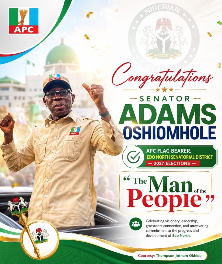 Adams Oshiomhole Wins Edo North APC Senatorial Ticket