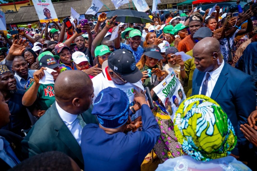 President Tinubu Votes In APC Presidential Primaries