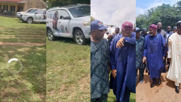 APC Visits Site Of Terror Attack In Oyo With Branded APC Campaign Vehicles