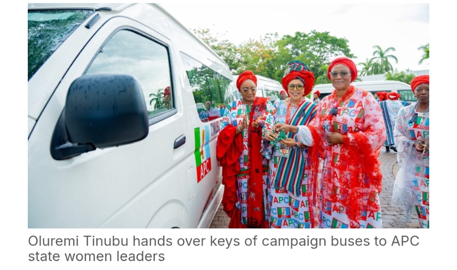 Remi Tinubu Donates Cars To APC Women Leaders In Abia, Anambra, Bauchi, Osun,Oyo