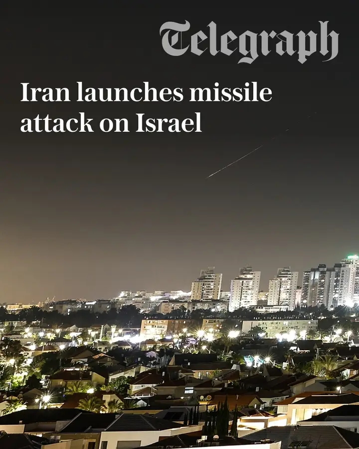Iran Launches Missile Attack On Israel